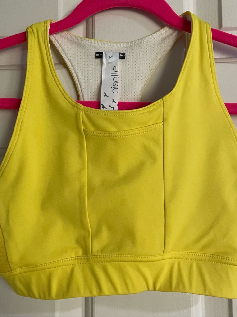 oiselle Yellow Girls' Athletic One-Piece Bodysuit